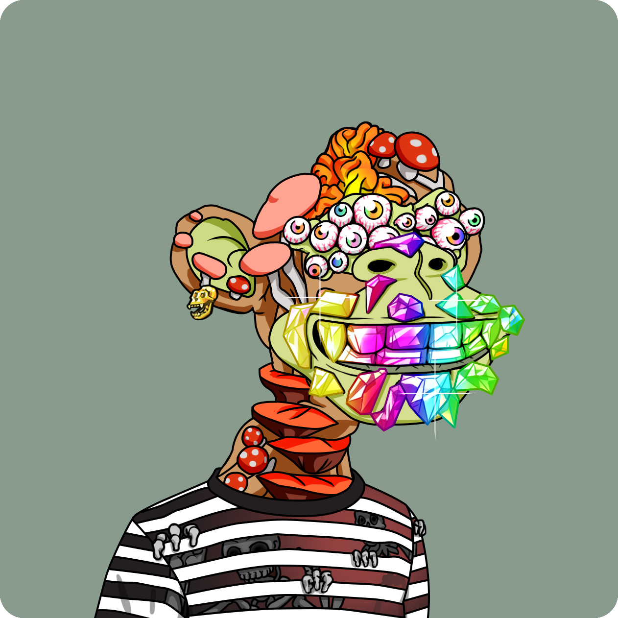 Yuga Labs - Mutant Ape Yacht Club - NFT # 11684