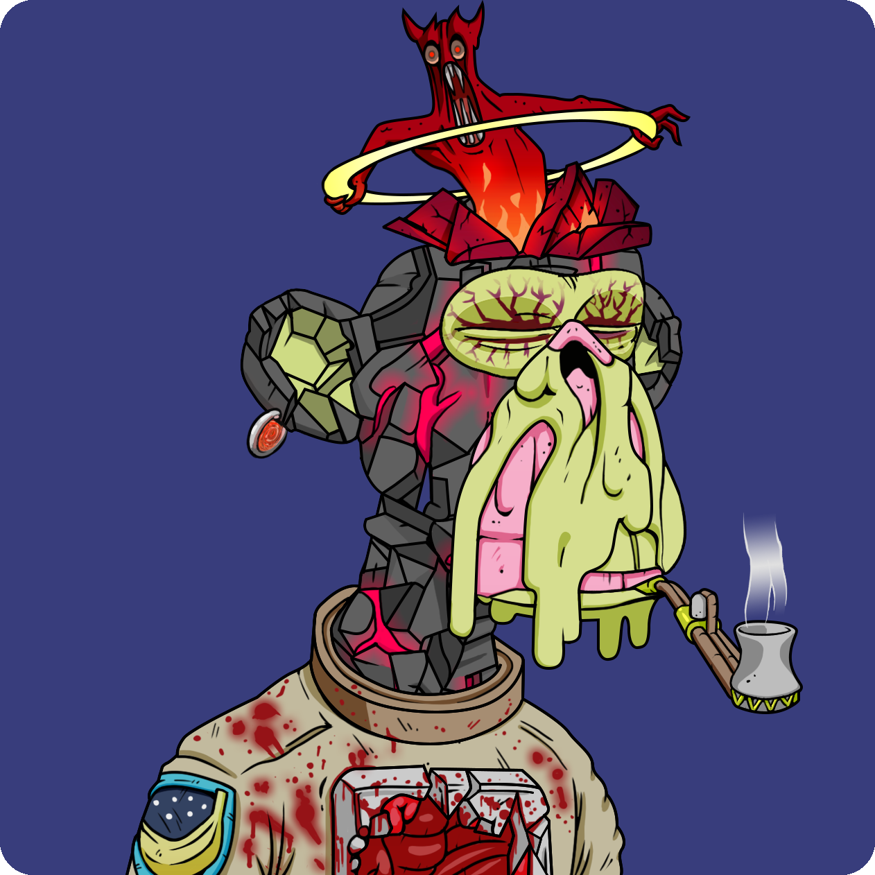 Yuga Labs - Mutant Ape Yacht Club - NFT # 1458