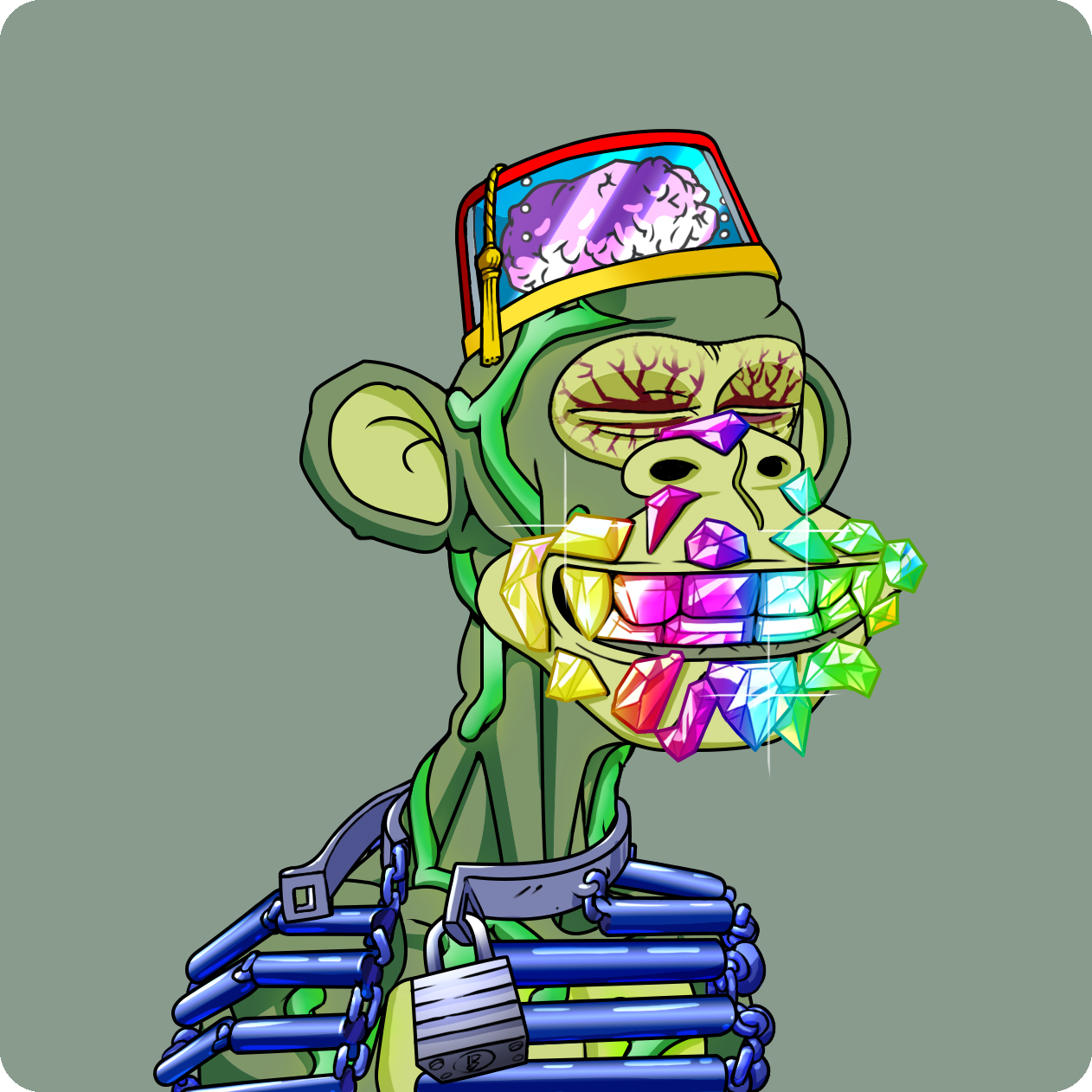 Yuga Labs - Mutant Ape Yacht Club - NFT # 9380