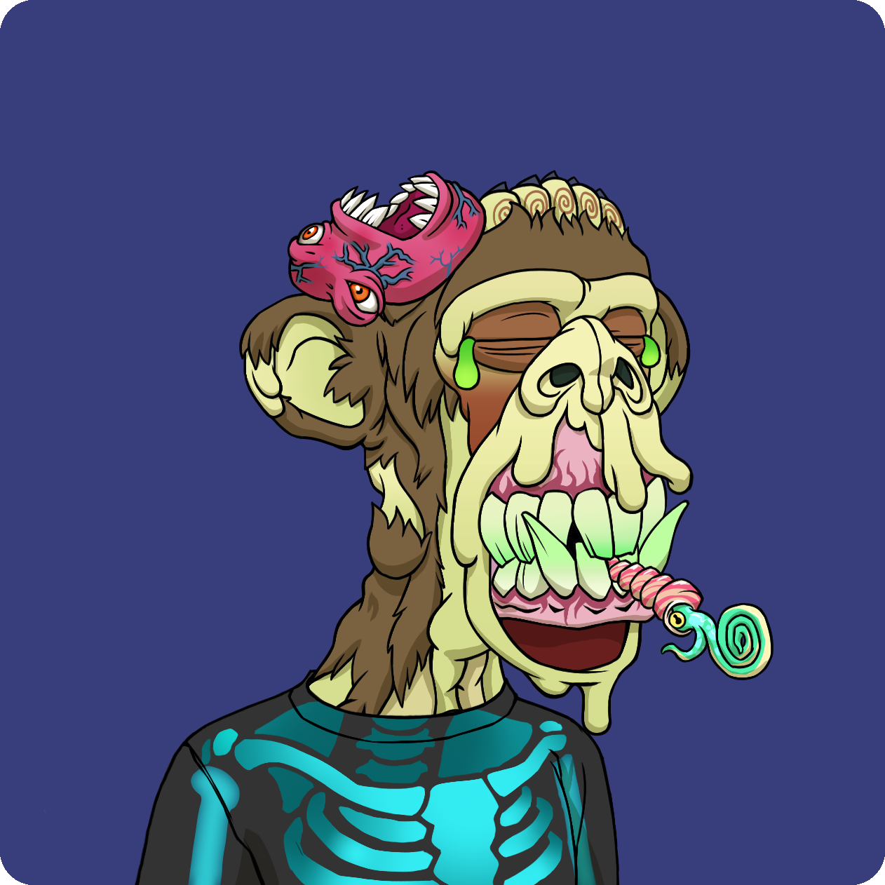 Yuga Labs - Mutant Ape Yacht Club - NFT # 21447