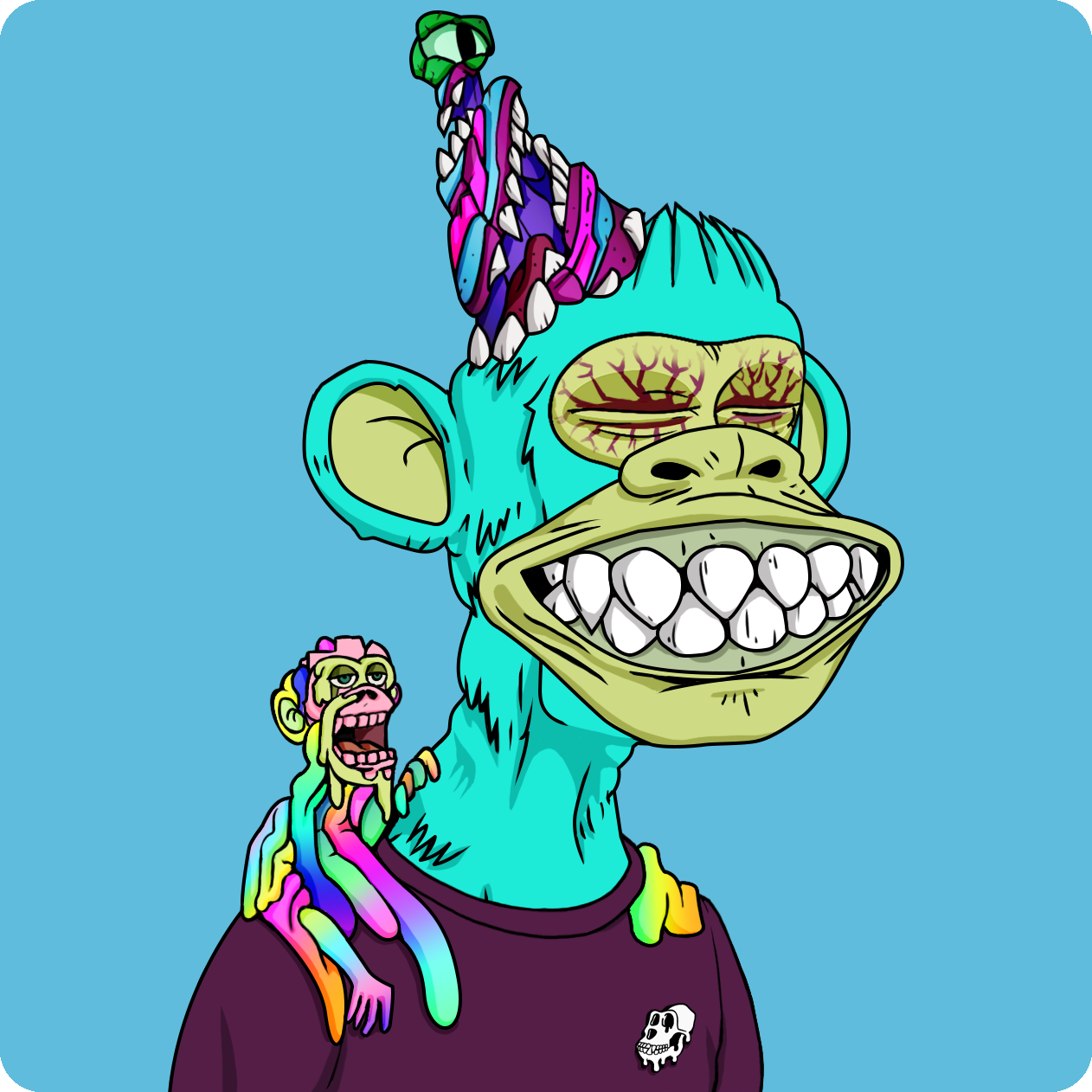 Yuga Labs - Mutant Ape Yacht Club - NFT # 851