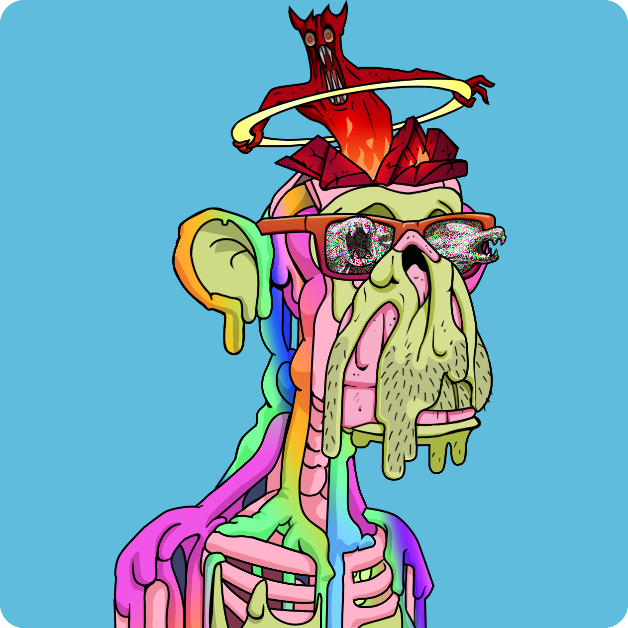 Yuga Labs - Mutant Ape Yacht Club - NFT # 28196