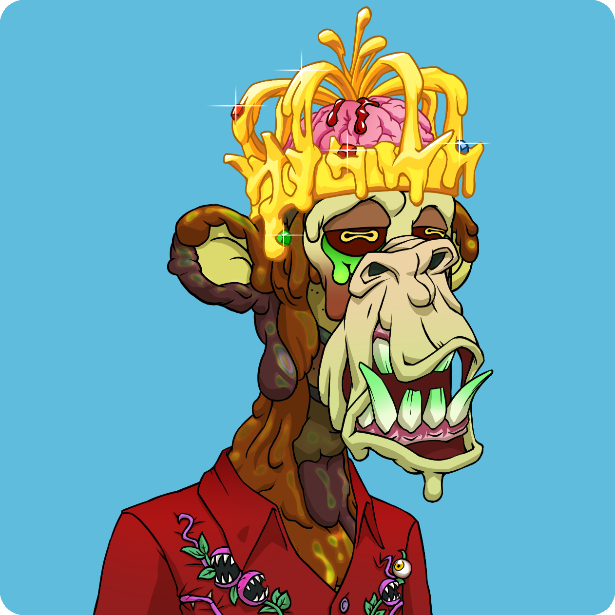 Yuga Labs - Mutant Ape Yacht Club - NFT # 3553