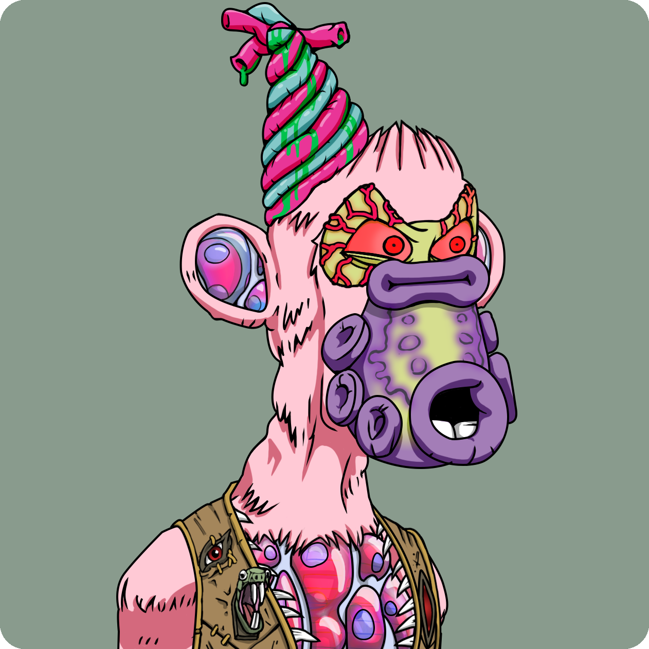 Yuga Labs - Mutant Ape Yacht Club - NFT # 16474