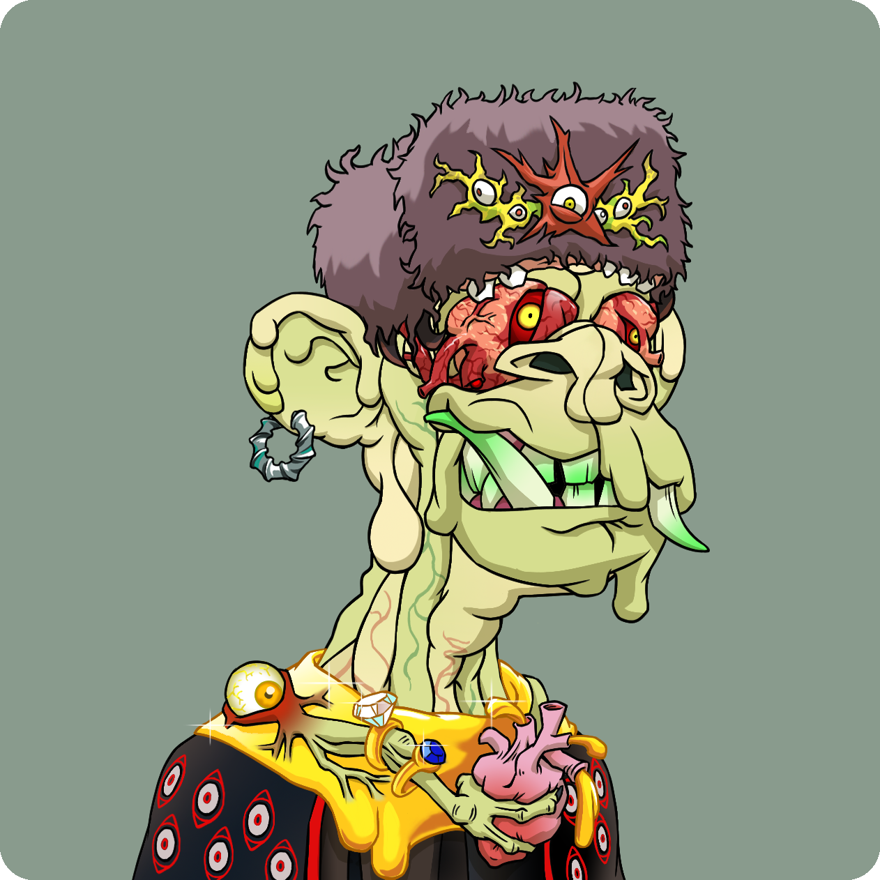 Yuga Labs - Mutant Ape Yacht Club - NFT # 23637