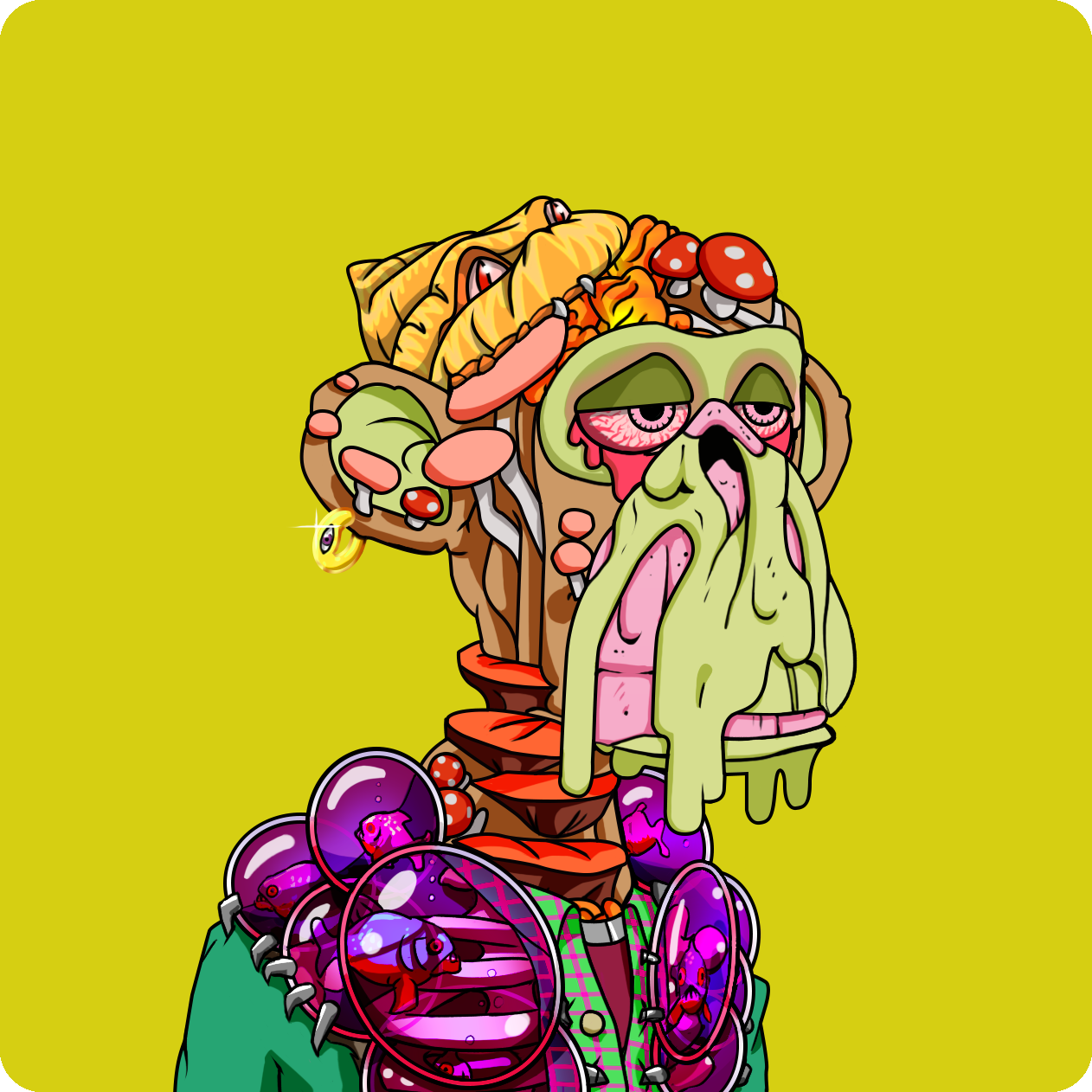 Yuga Labs - Mutant Ape Yacht Club - NFT # 11972