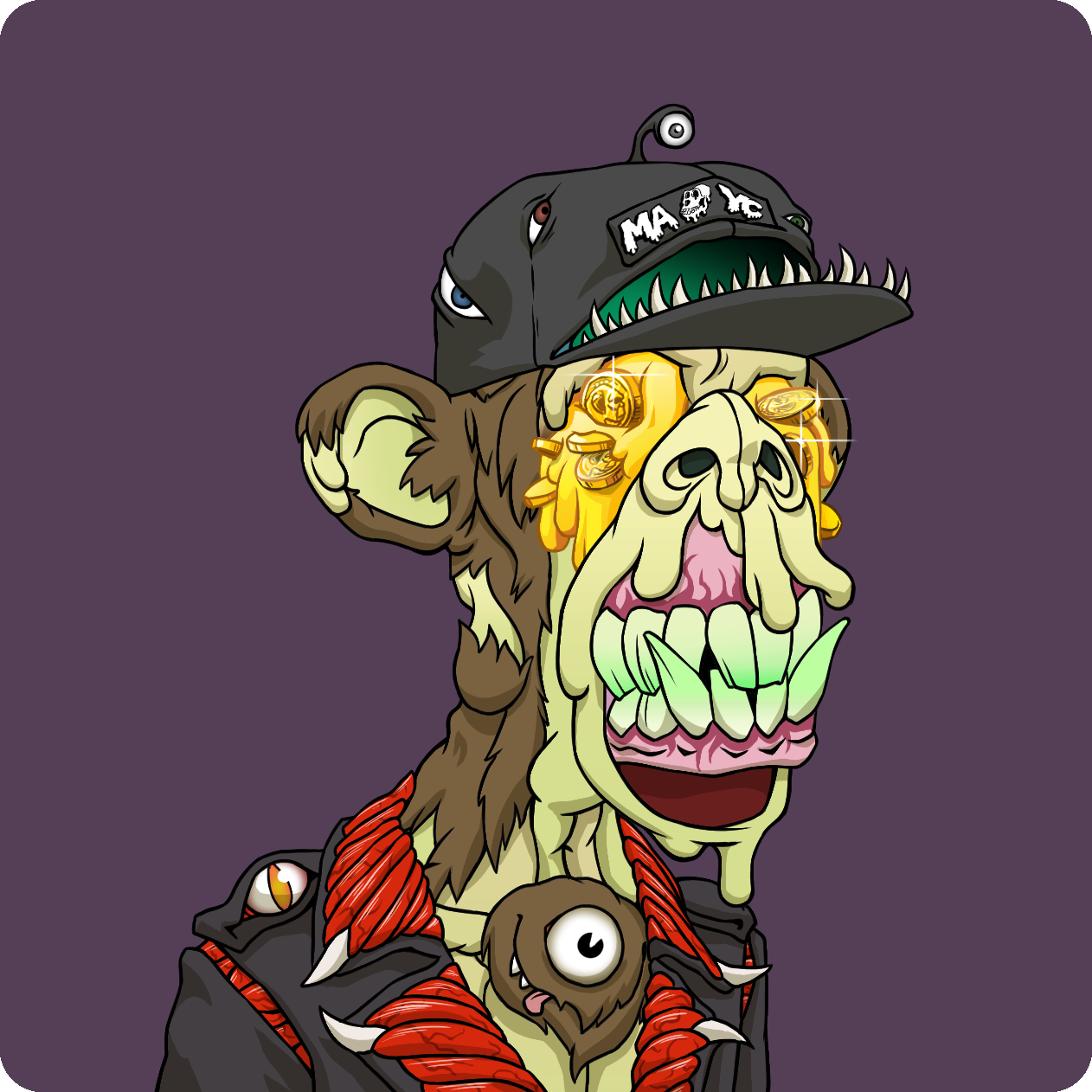 Yuga Labs - Mutant Ape Yacht Club - NFT # 16755