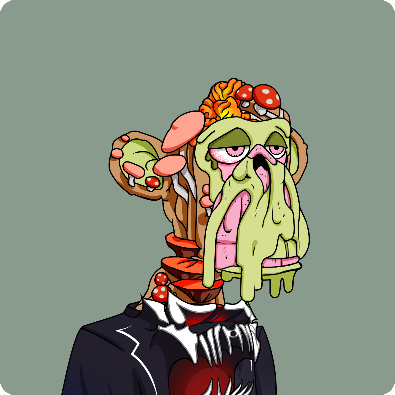 Yuga Labs - Mutant Ape Yacht Club - NFT # 3604