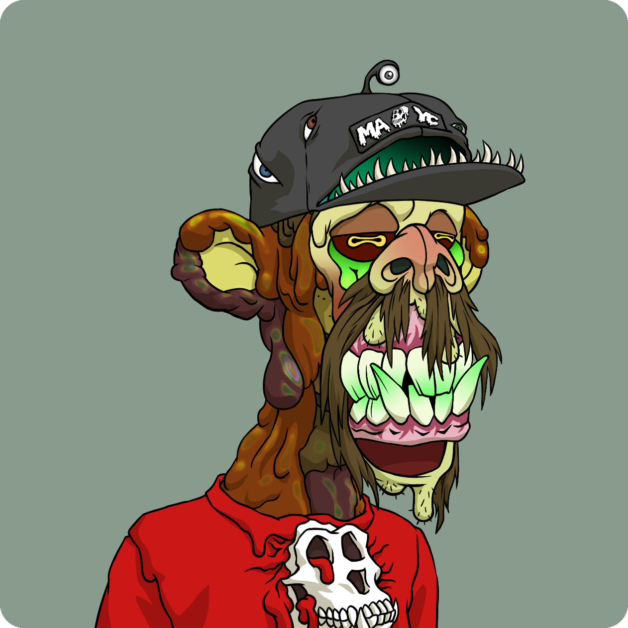 Yuga Labs - Mutant Ape Yacht Club - NFT # 23487