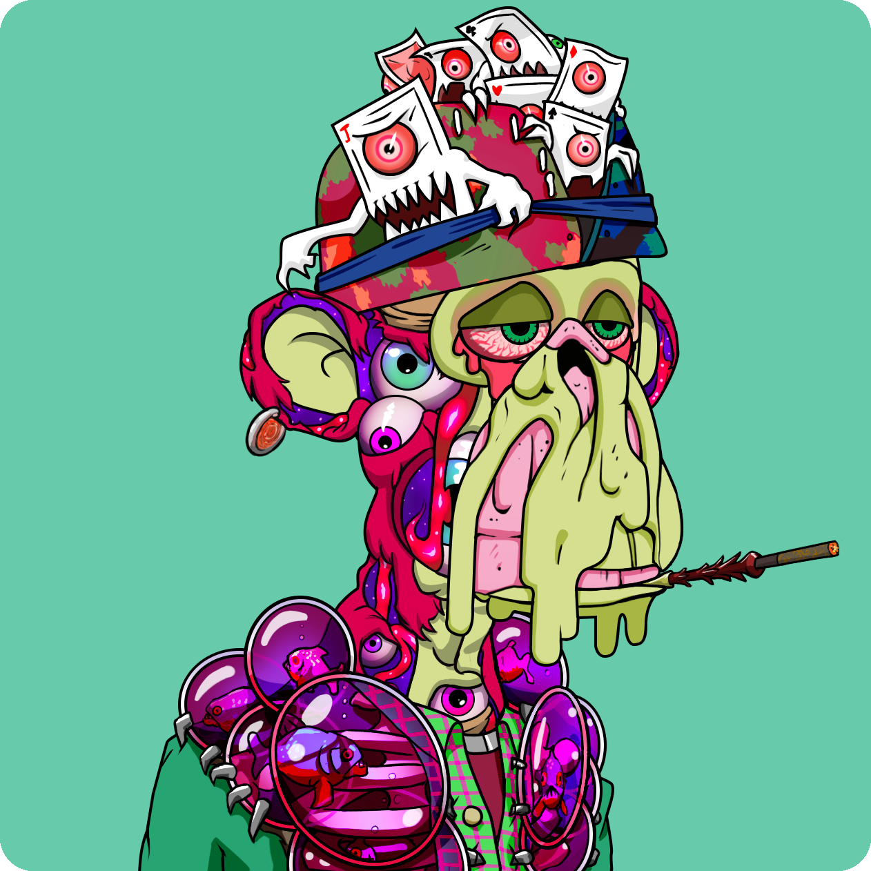 Yuga Labs - Mutant Ape Yacht Club - NFT # 1013