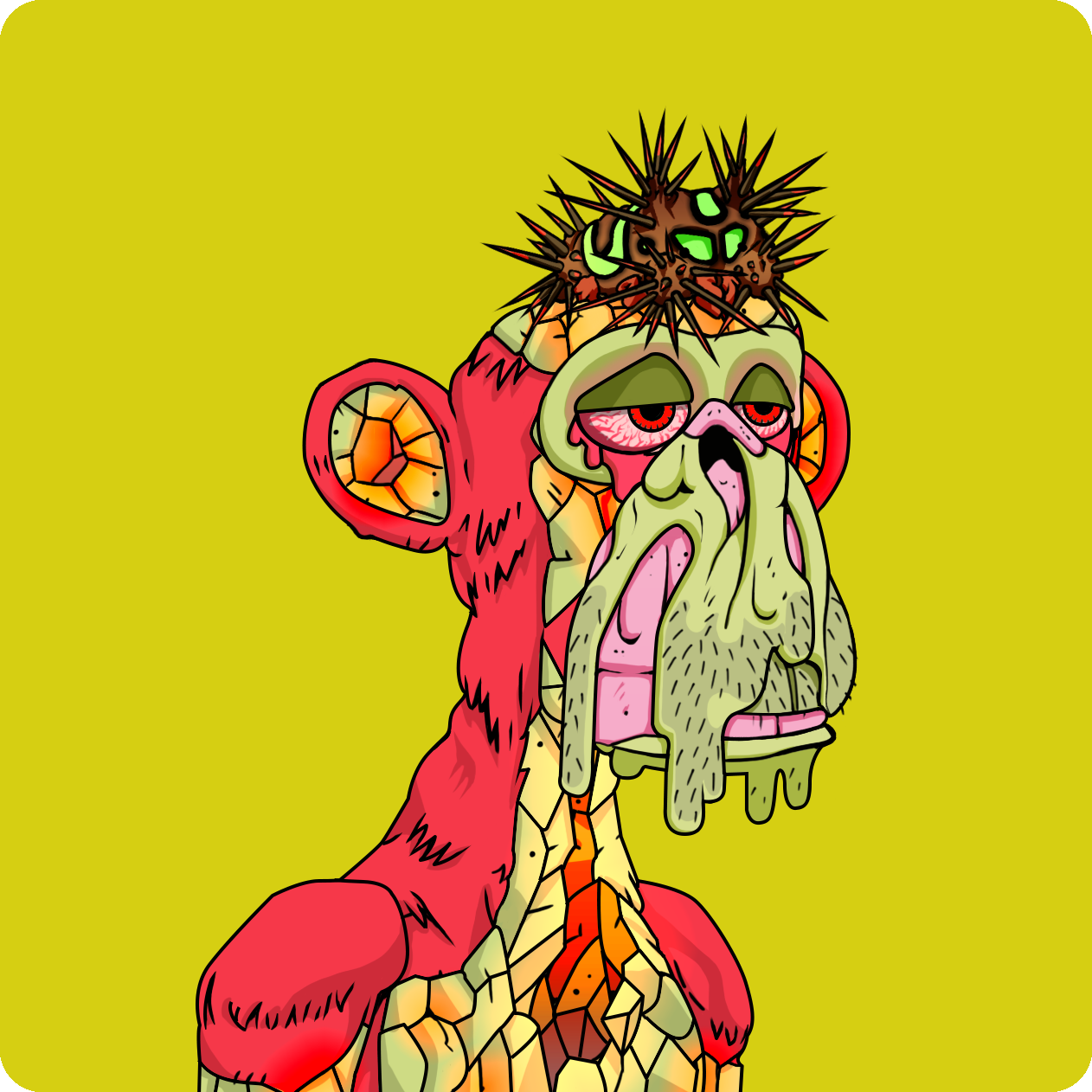 Yuga Labs - Mutant Ape Yacht Club - NFT # 9091