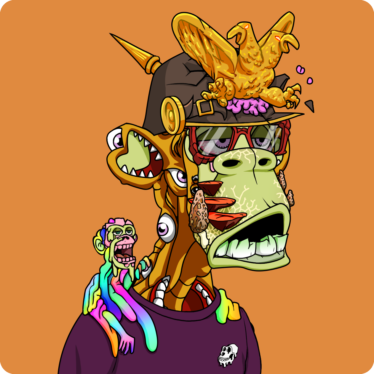 Yuga Labs - Mutant Ape Yacht Club - NFT # 20634