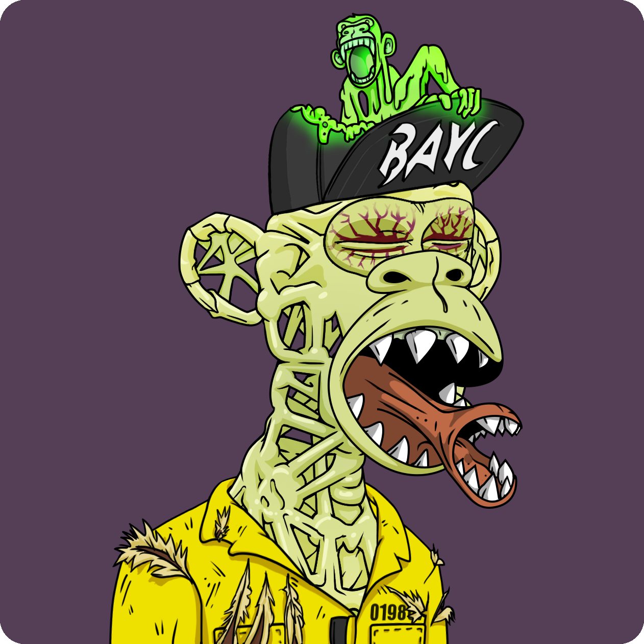 Yuga Labs - Mutant Ape Yacht Club - NFT # 4369