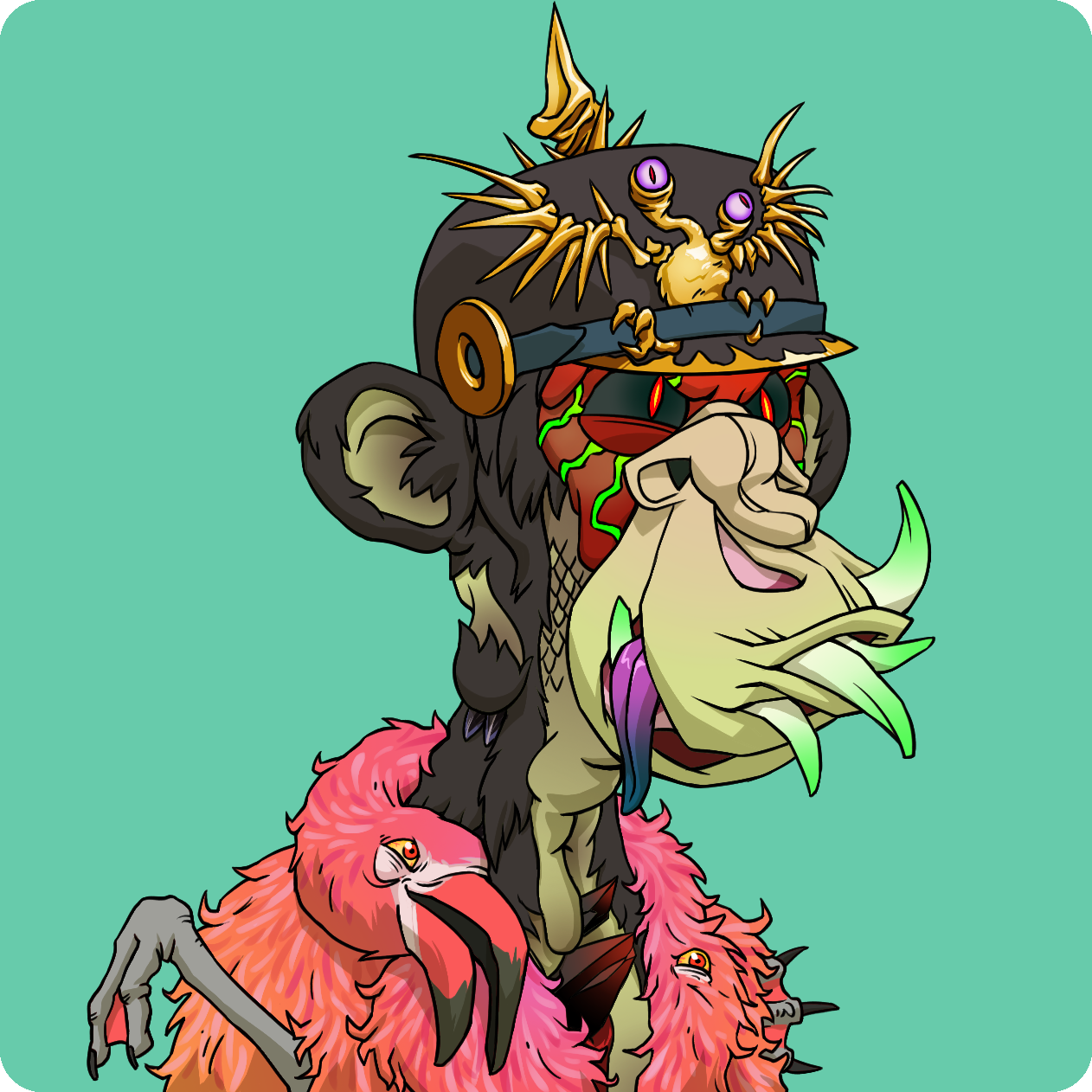 Yuga Labs - Mutant Ape Yacht Club - NFT # 23307