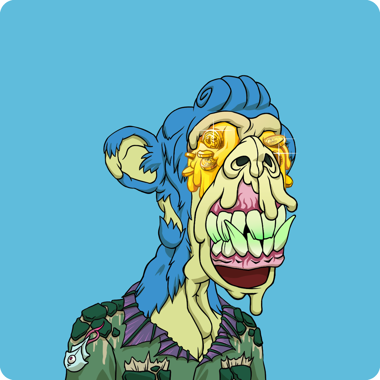 Yuga Labs - Mutant Ape Yacht Club - NFT # 595