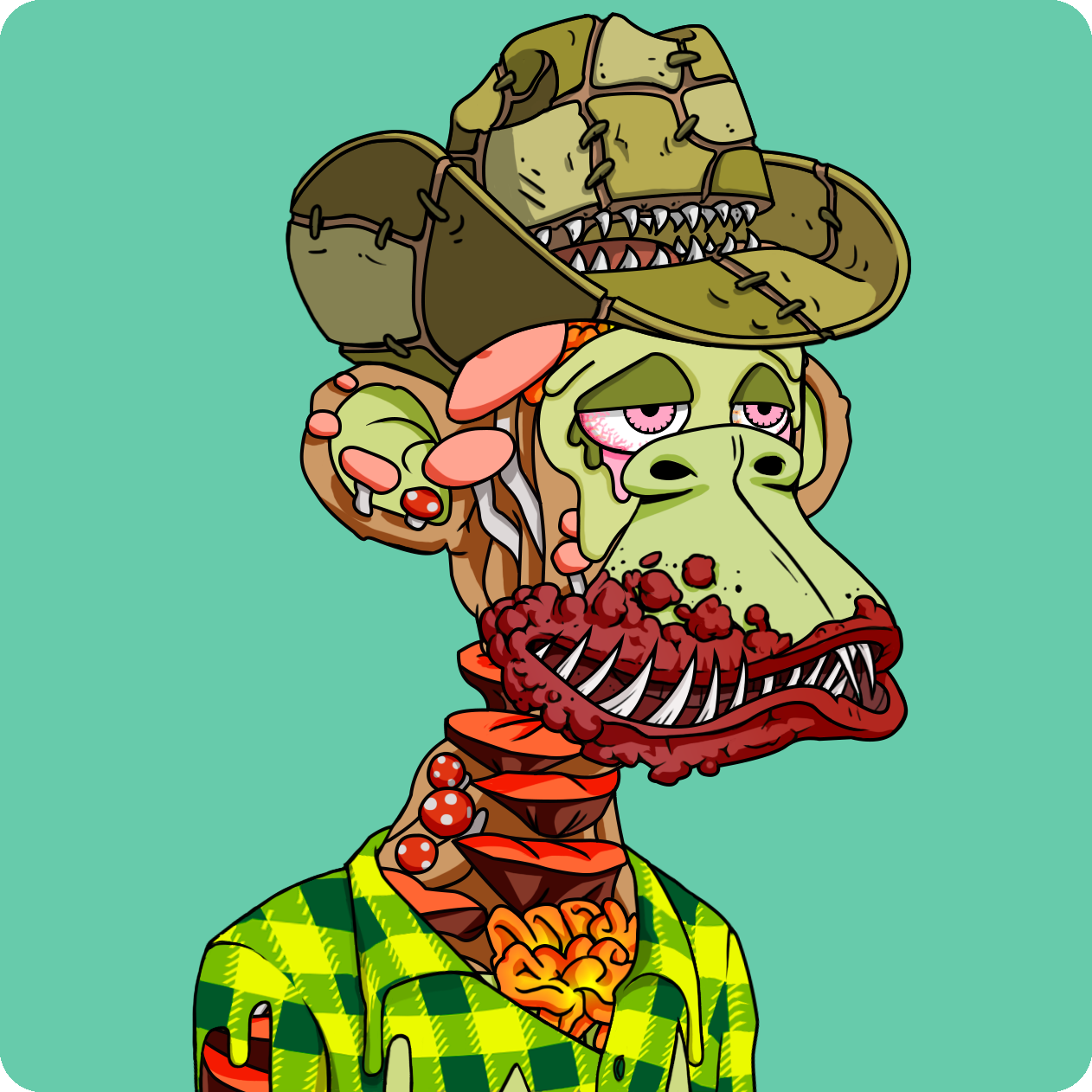 Yuga Labs - Mutant Ape Yacht Club - NFT # 349