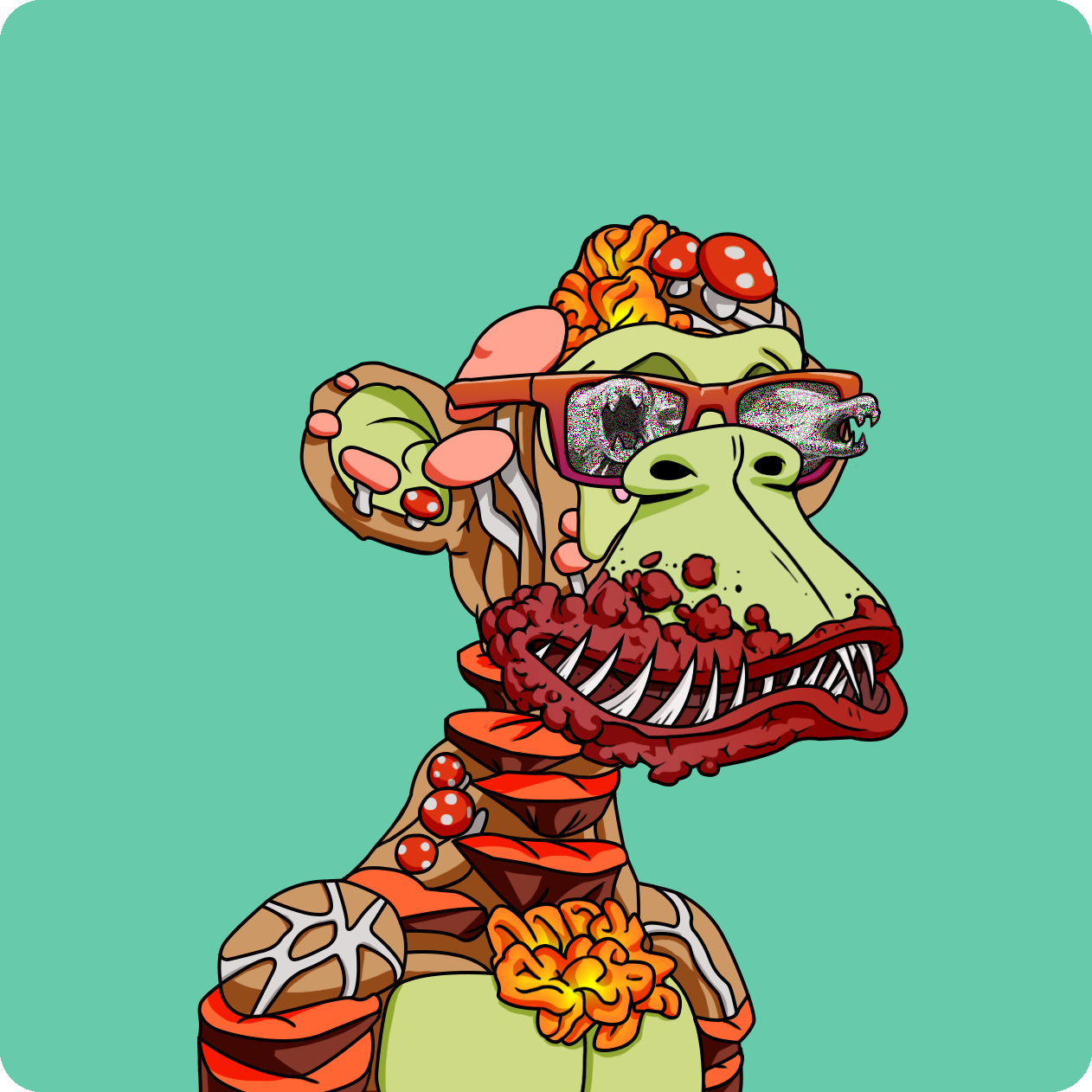 Yuga Labs - Mutant Ape Yacht Club - NFT # 4070