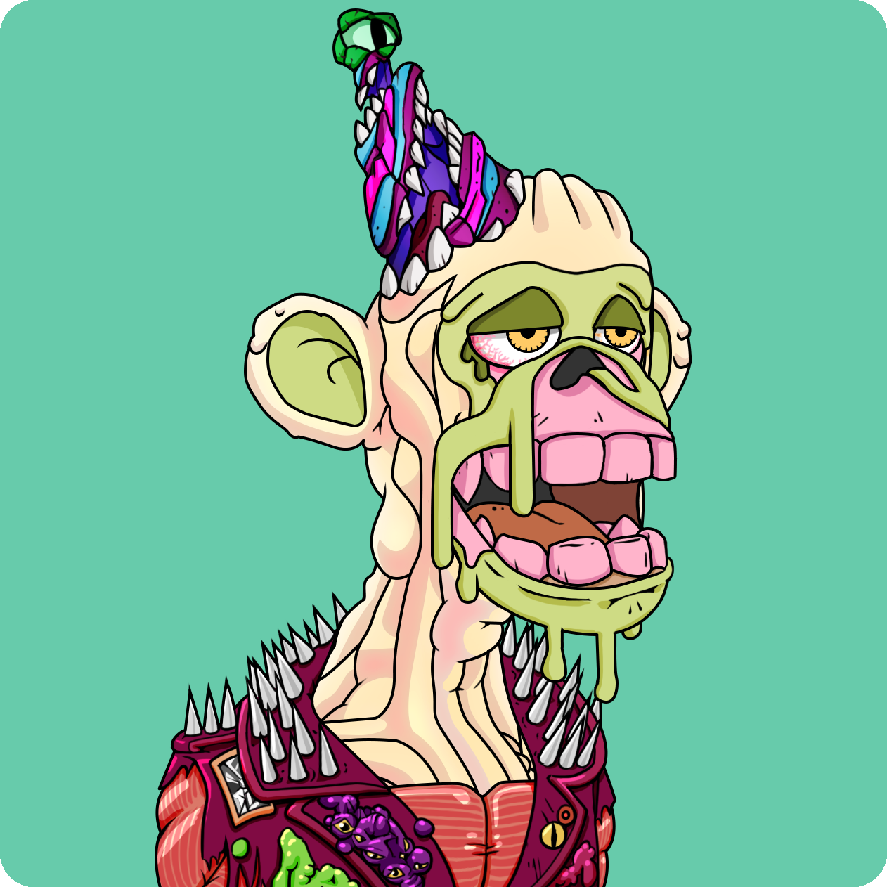 Yuga Labs - Mutant Ape Yacht Club - NFT # 986