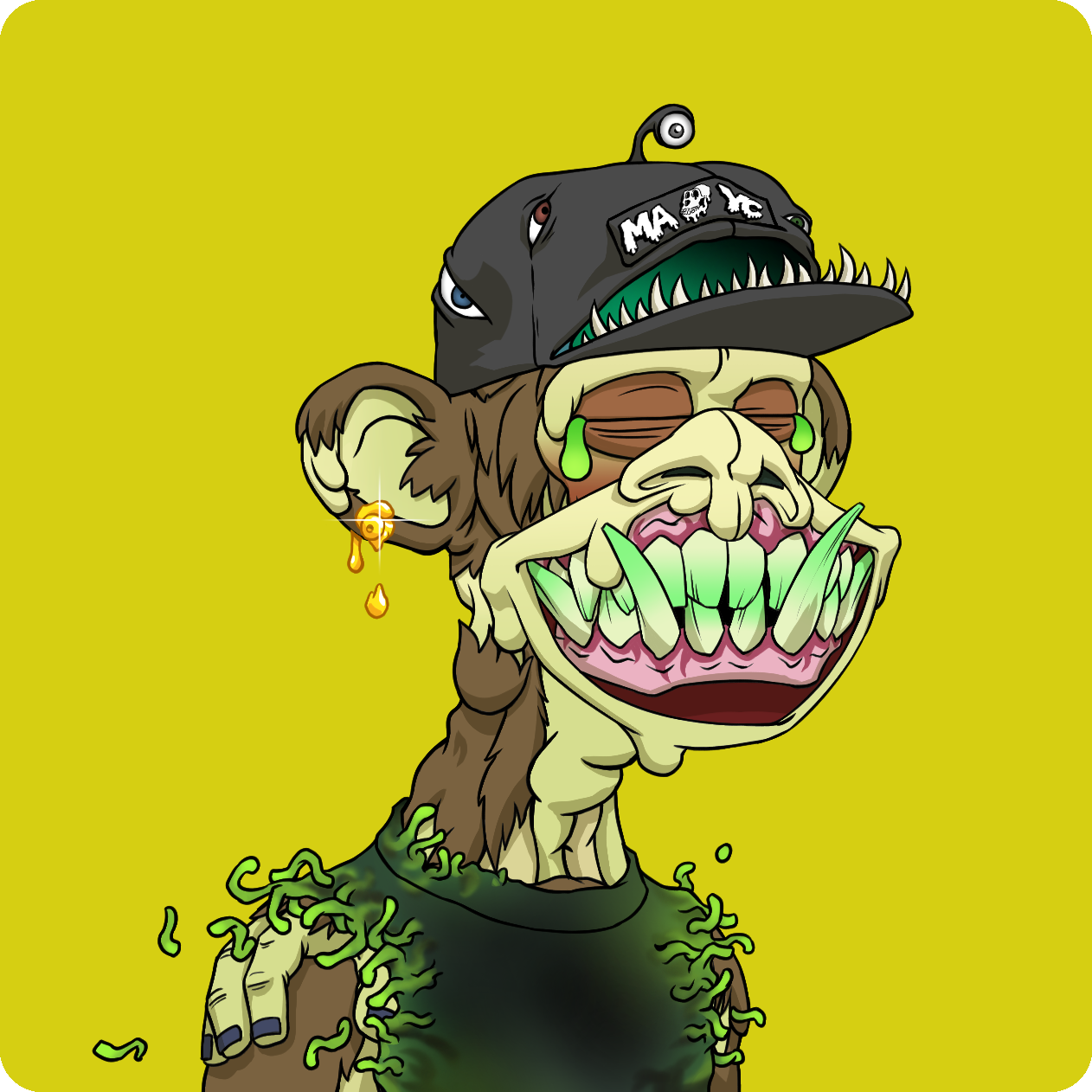 Yuga Labs - Mutant Ape Yacht Club - NFT # 1816