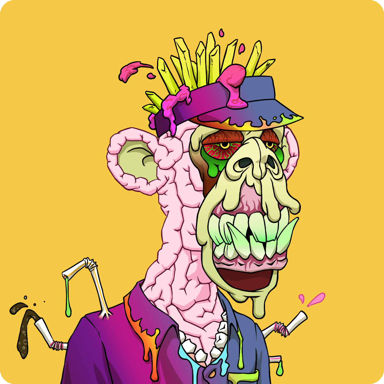 Yuga Labs - Mutant Ape Yacht Club - NFT # 2518