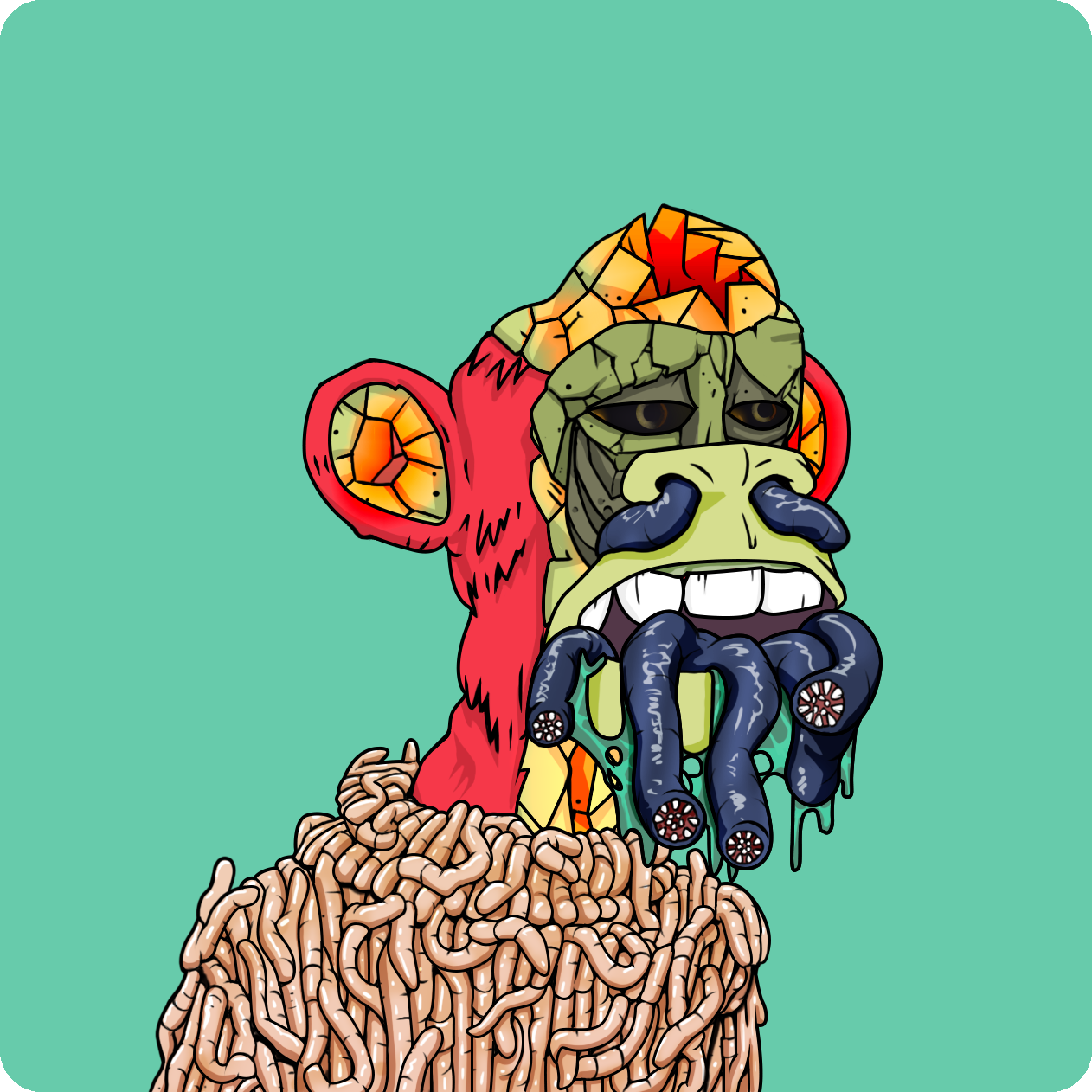 Yuga Labs - Mutant Ape Yacht Club - NFT # 3124