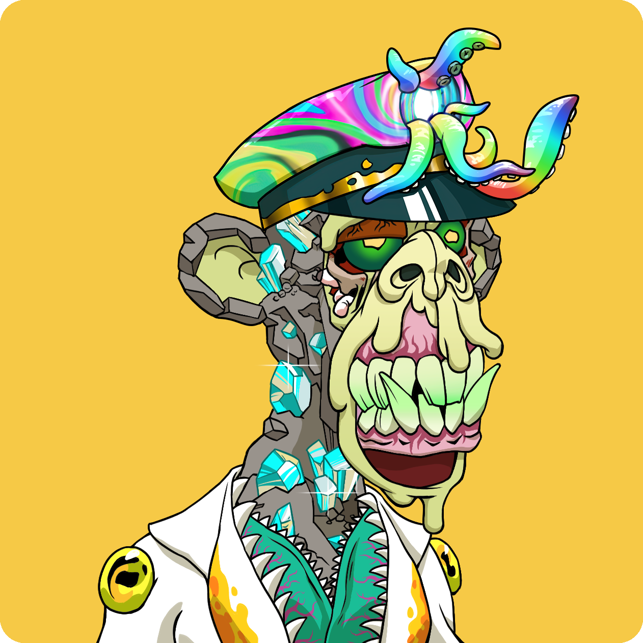 Yuga Labs - Mutant Ape Yacht Club - NFT # 25107