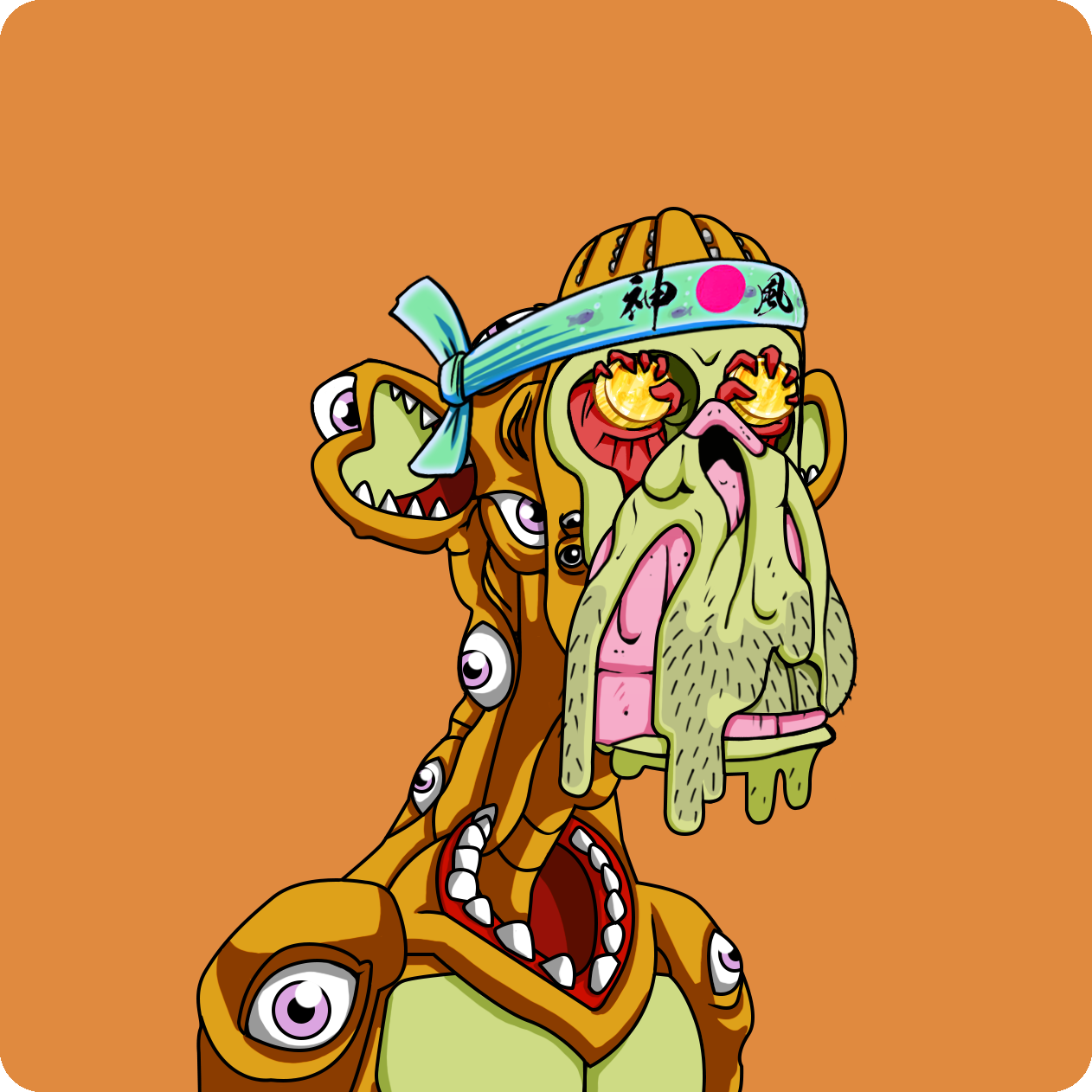 Yuga Labs - Mutant Ape Yacht Club - NFT # 9021