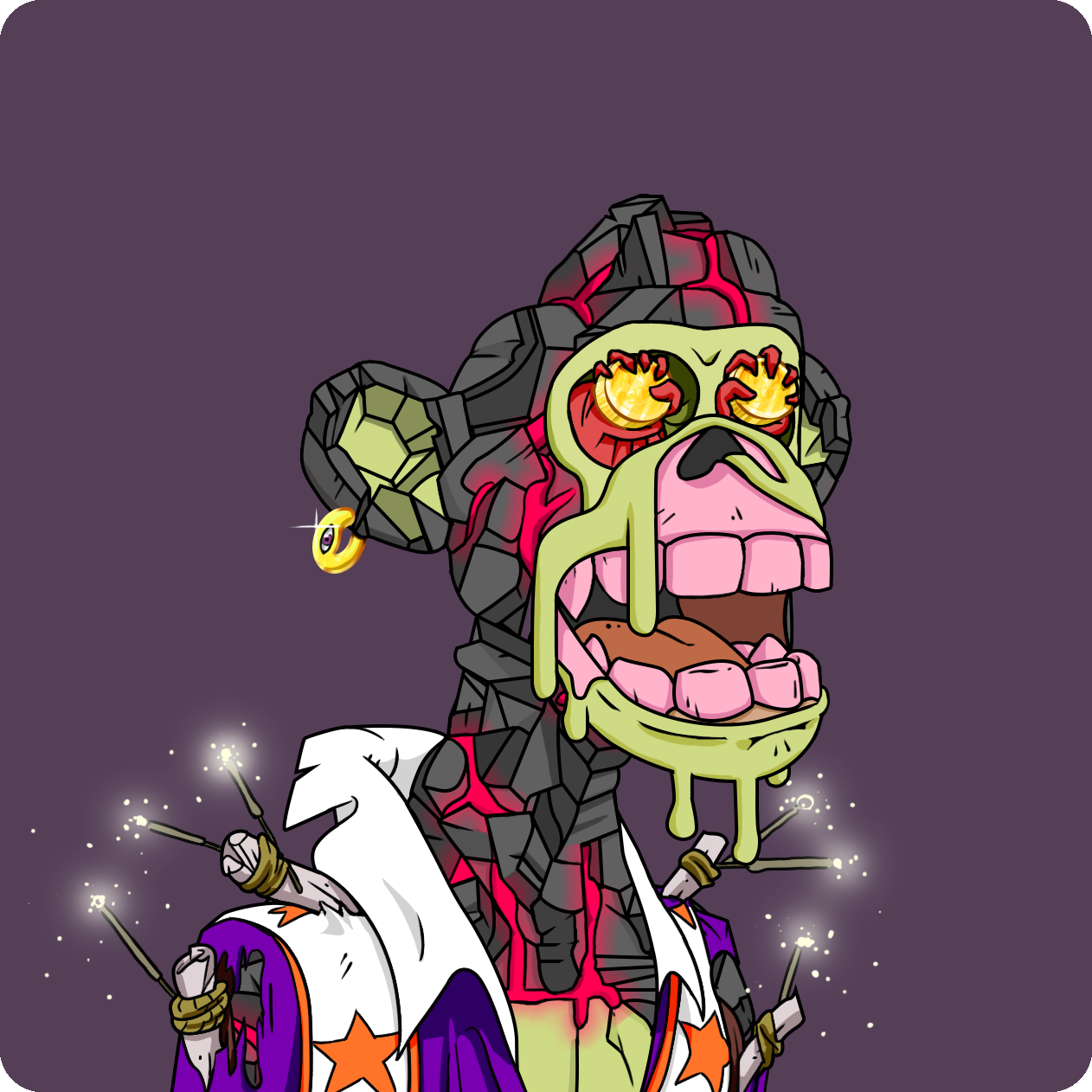 Yuga Labs - Mutant Ape Yacht Club - NFT # 9876