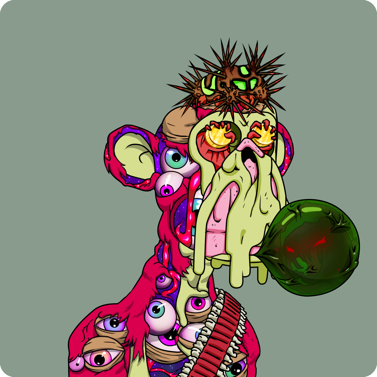 Yuga Labs - Mutant Ape Yacht Club - NFT # 19384