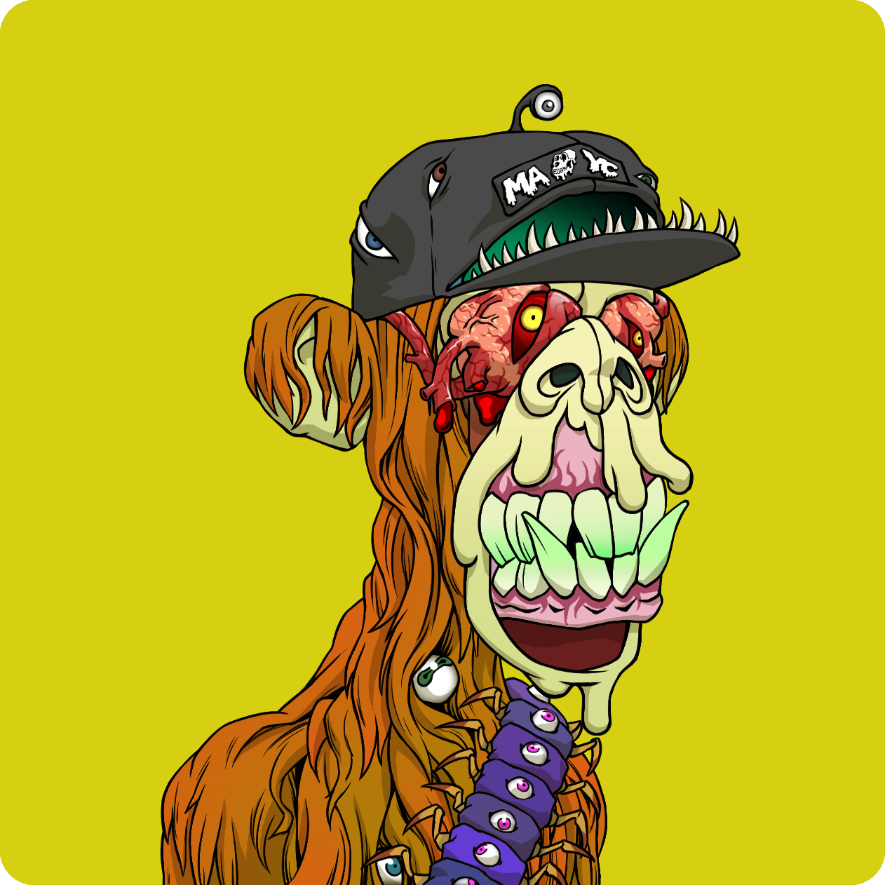 Yuga Labs - Mutant Ape Yacht Club - NFT # 8682