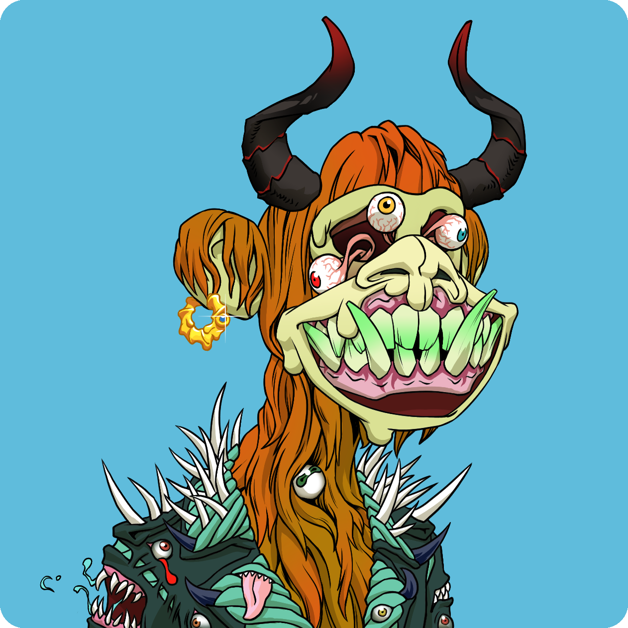 Yuga Labs - Mutant Ape Yacht Club - NFT # 3225