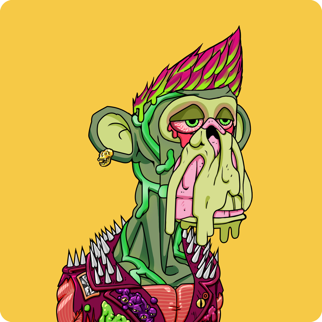 Yuga Labs - Mutant Ape Yacht Club - NFT # 29668