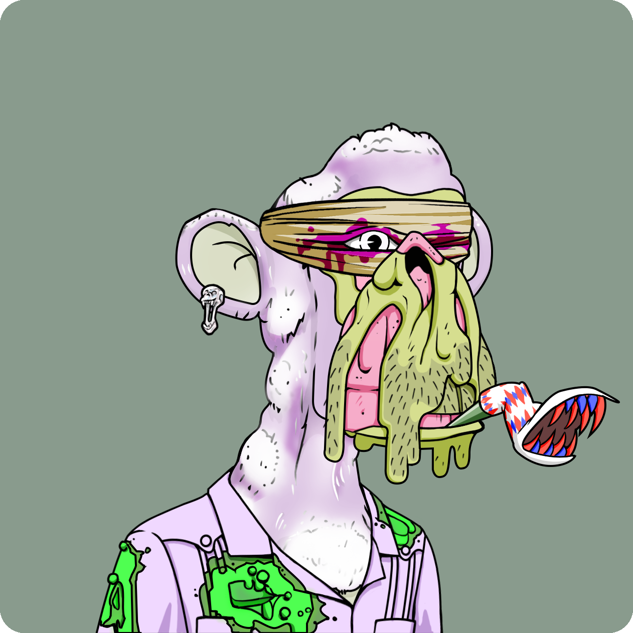 Yuga Labs - Mutant Ape Yacht Club - NFT # 12460