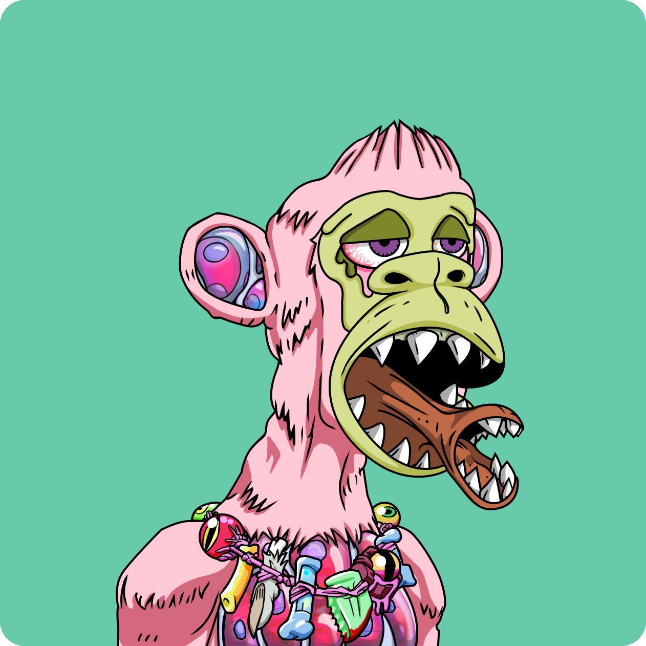 Yuga Labs - Mutant Ape Yacht Club - NFT # 25790