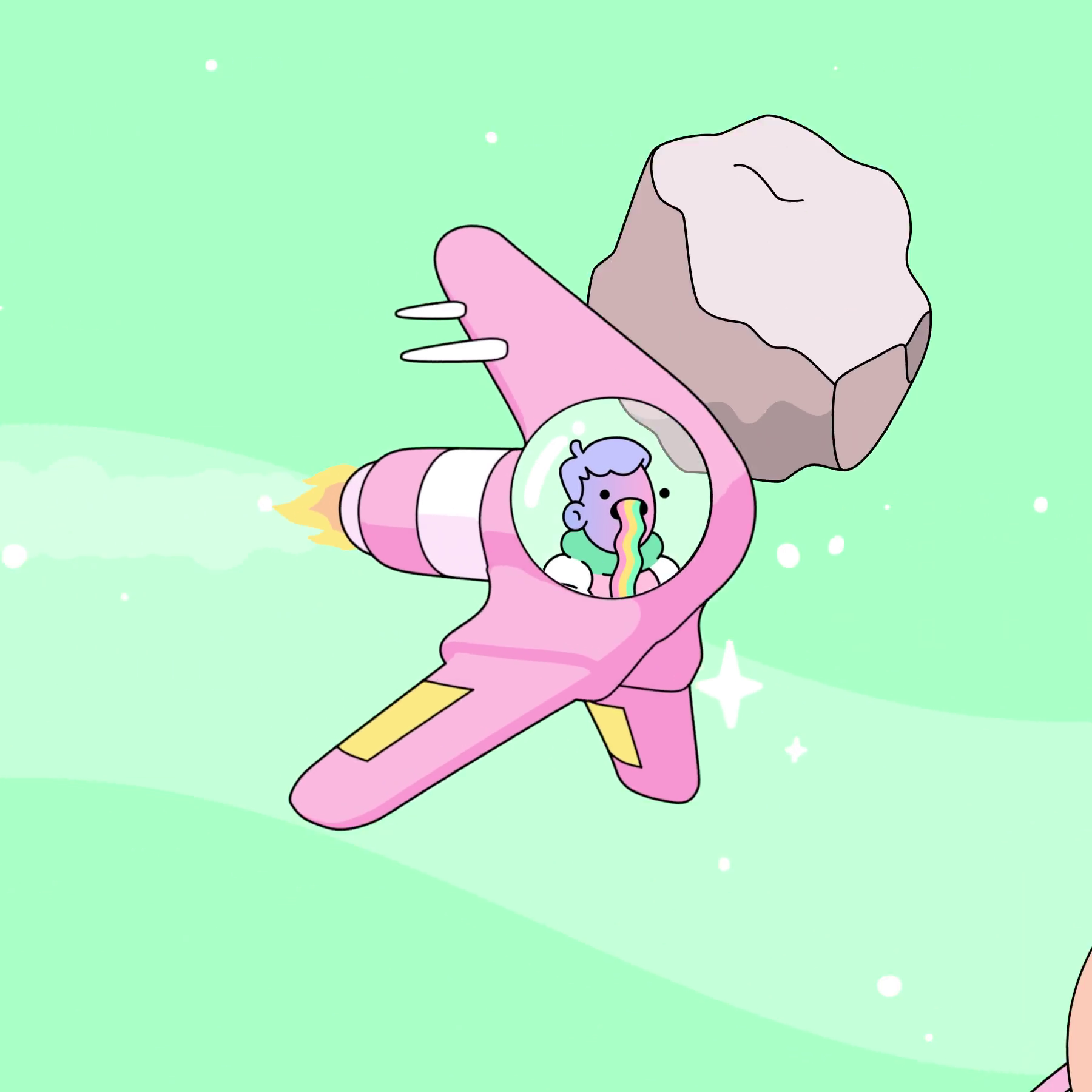 The Doodles Founders - Space Doodles - Space Doodle #55 - NFT # 55