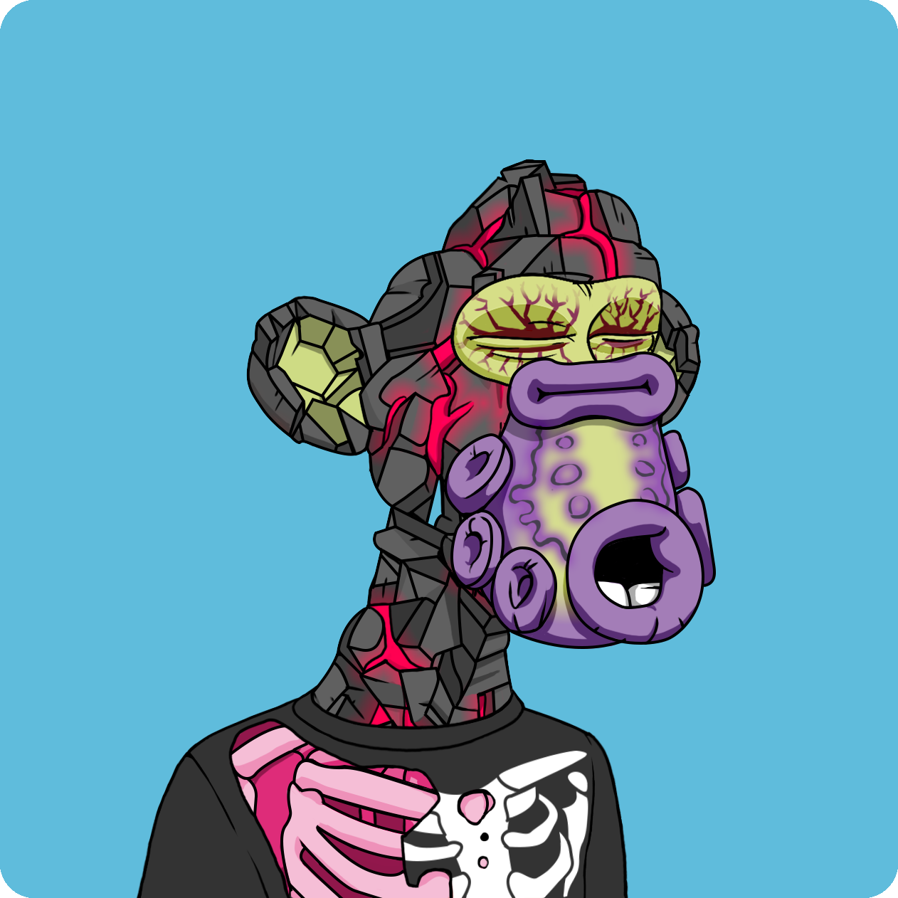 Yuga Labs - Mutant Ape Yacht Club - NFT # 20744