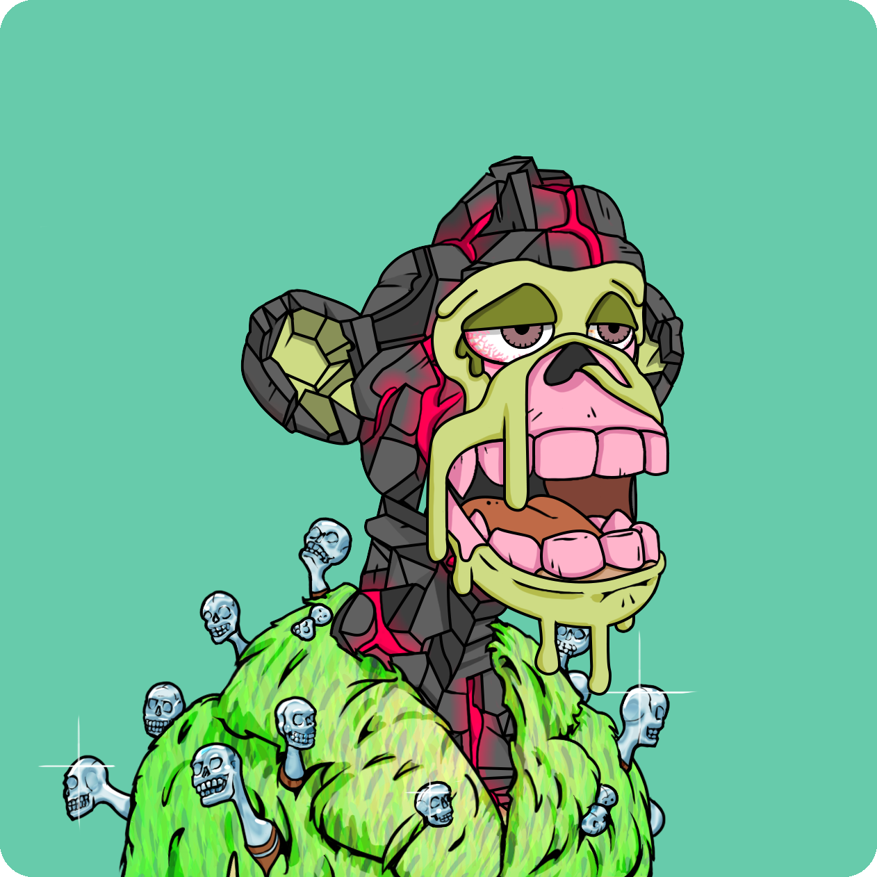 Yuga Labs - Mutant Ape Yacht Club - NFT # 21450