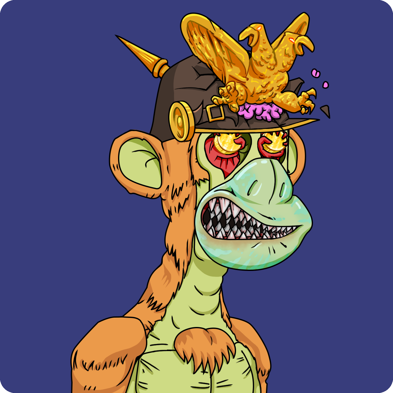 Yuga Labs - Mutant Ape Yacht Club - NFT # 9484