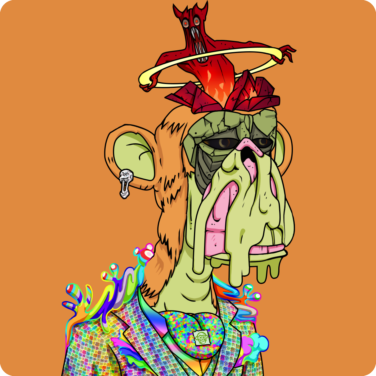 Yuga Labs - Mutant Ape Yacht Club - NFT # 4635