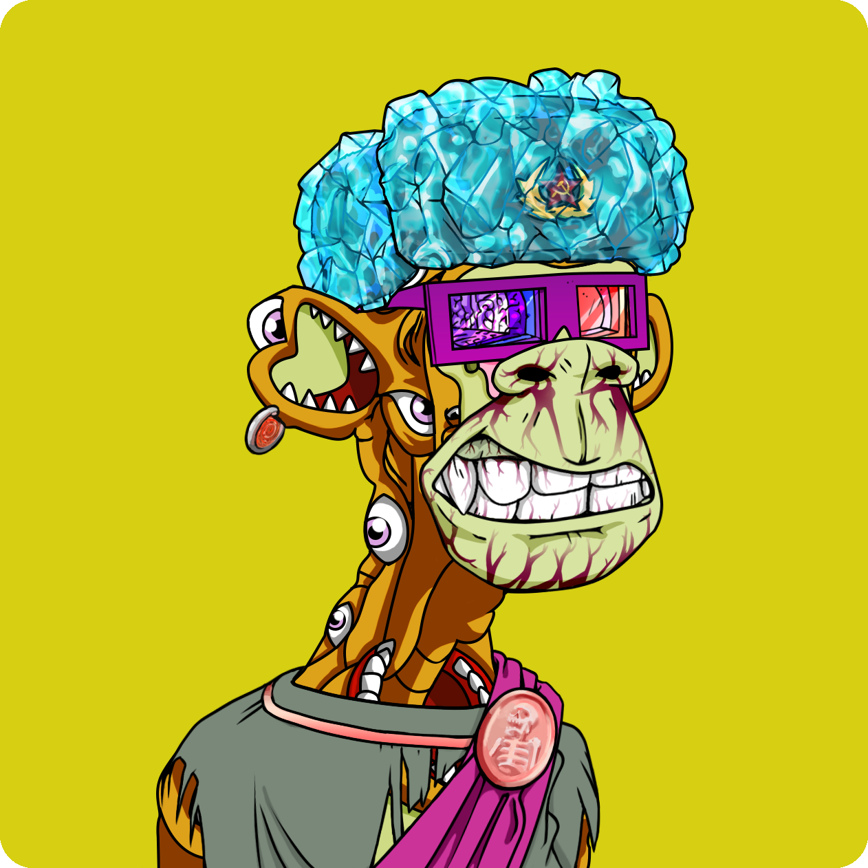 Yuga Labs - Mutant Ape Yacht Club - NFT # 15598