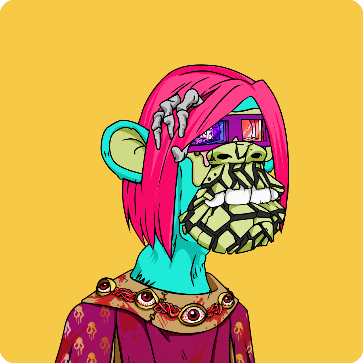 Yuga Labs - Mutant Ape Yacht Club - NFT # 823