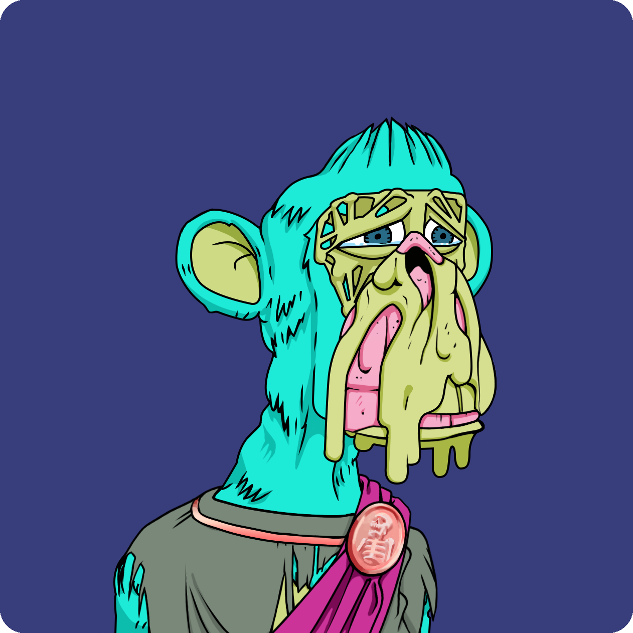 Yuga Labs - Mutant Ape Yacht Club - NFT # 8640