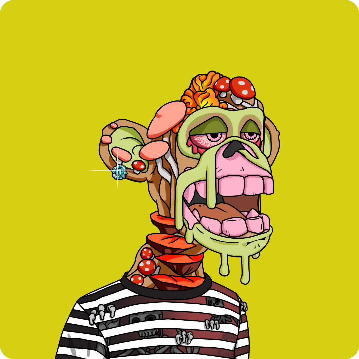 Yuga Labs - Mutant Ape Yacht Club - NFT # 22694