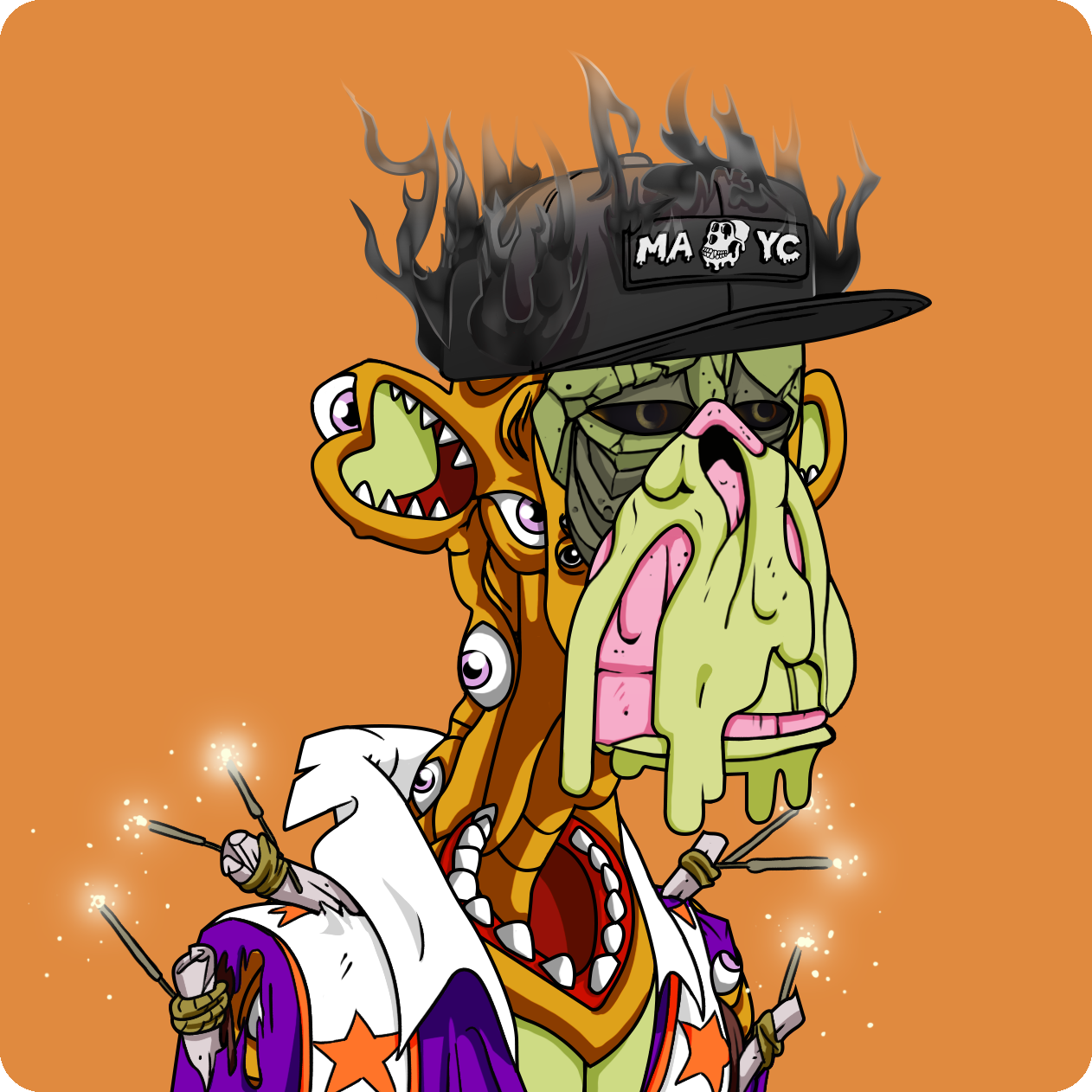 Yuga Labs - Mutant Ape Yacht Club - NFT # 8381