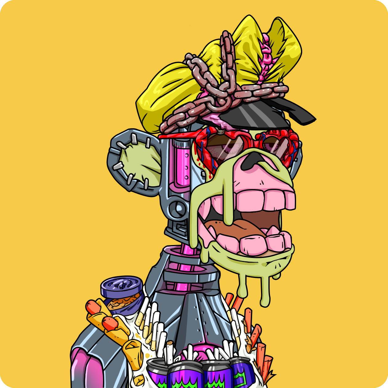 Yuga Labs - Mutant Ape Yacht Club - NFT # 7799