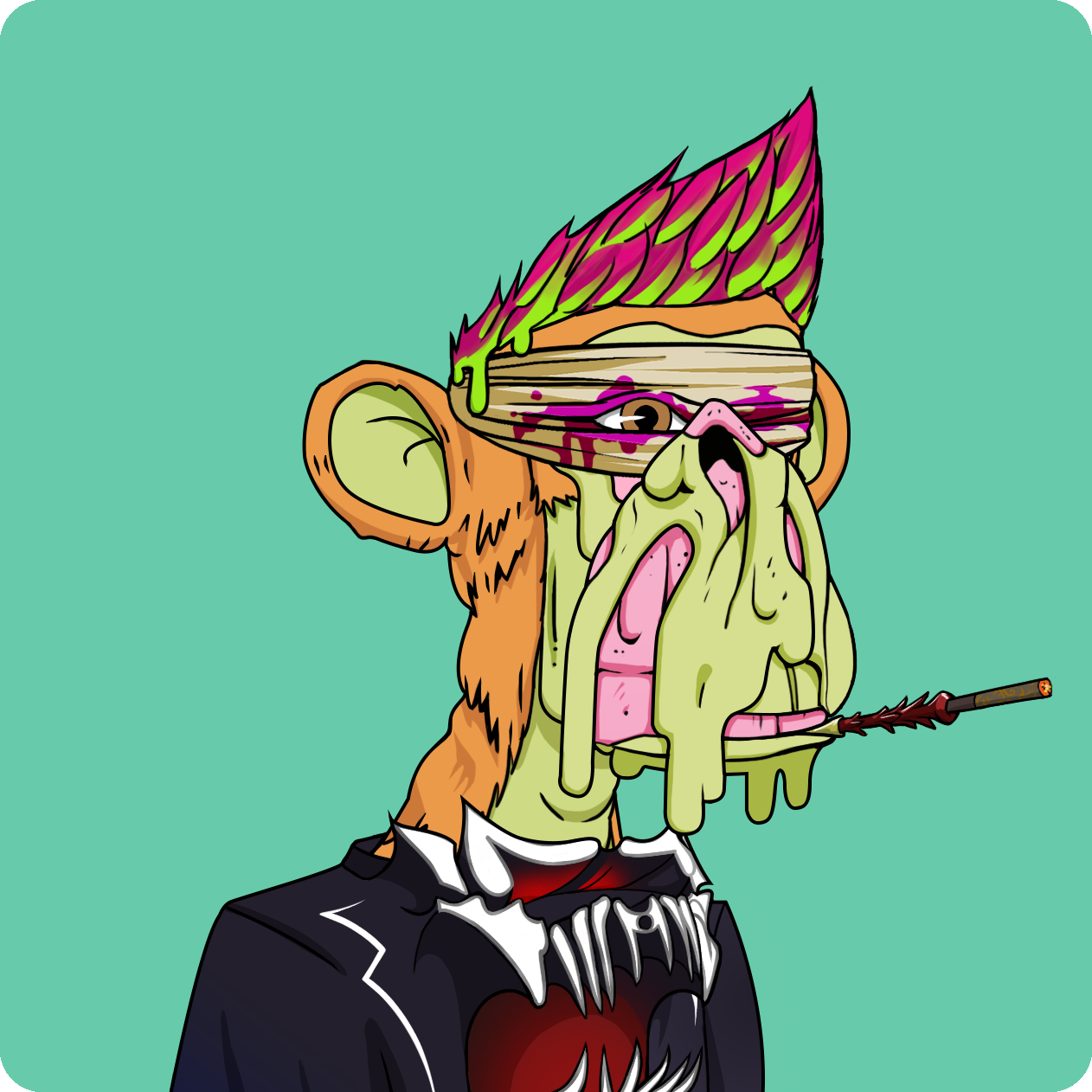 Yuga Labs - Mutant Ape Yacht Club - NFT # 21700