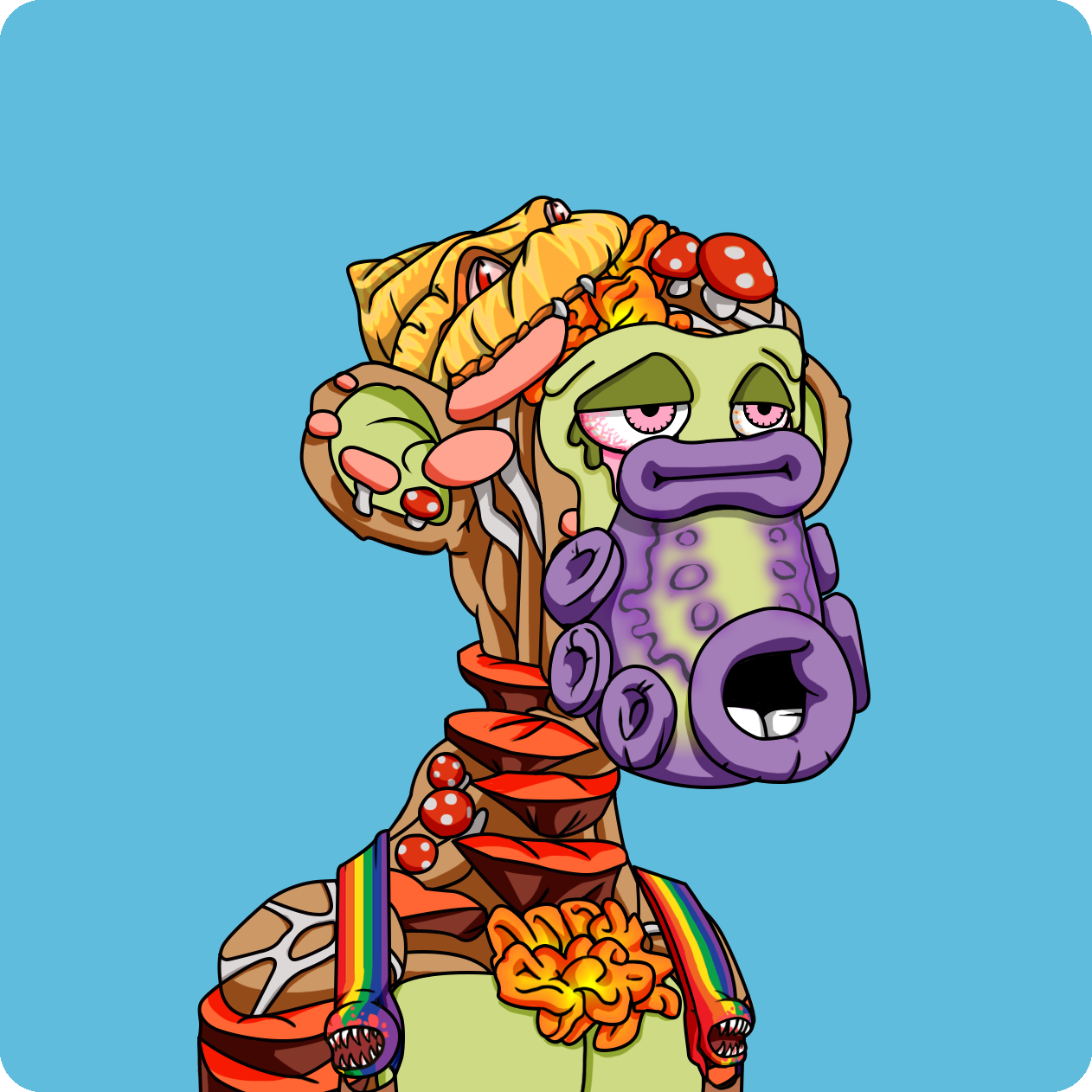 Yuga Labs - Mutant Ape Yacht Club - NFT # 17306