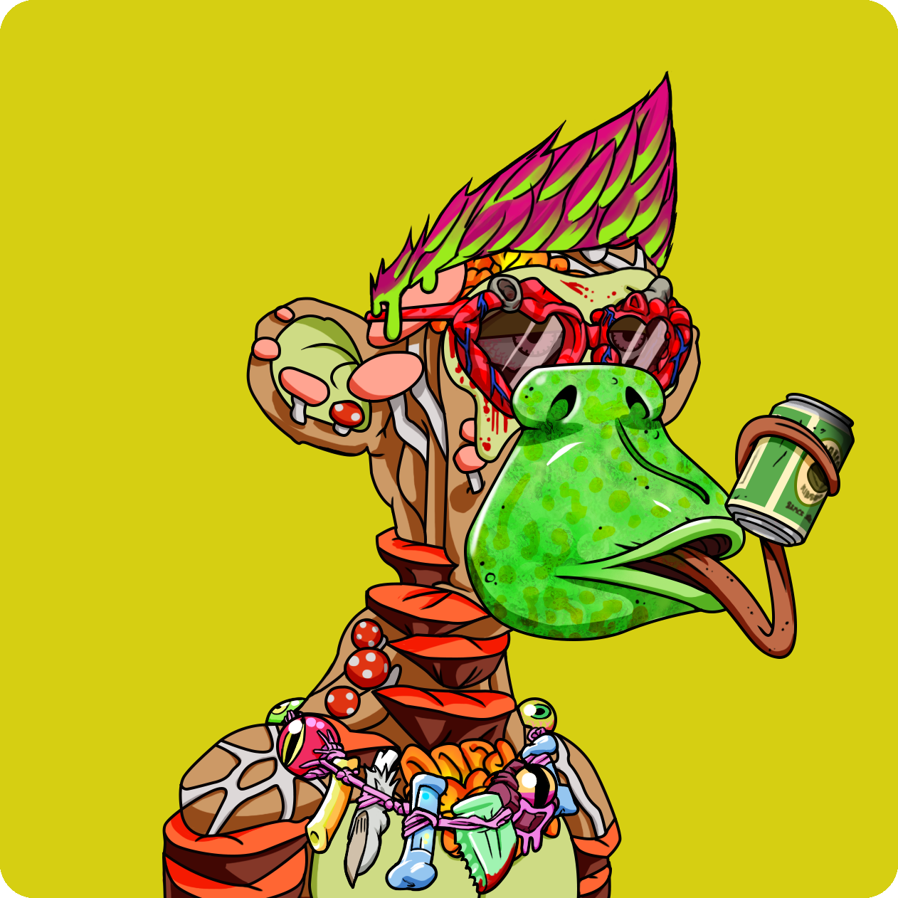 Yuga Labs - Mutant Ape Yacht Club - NFT # 5133