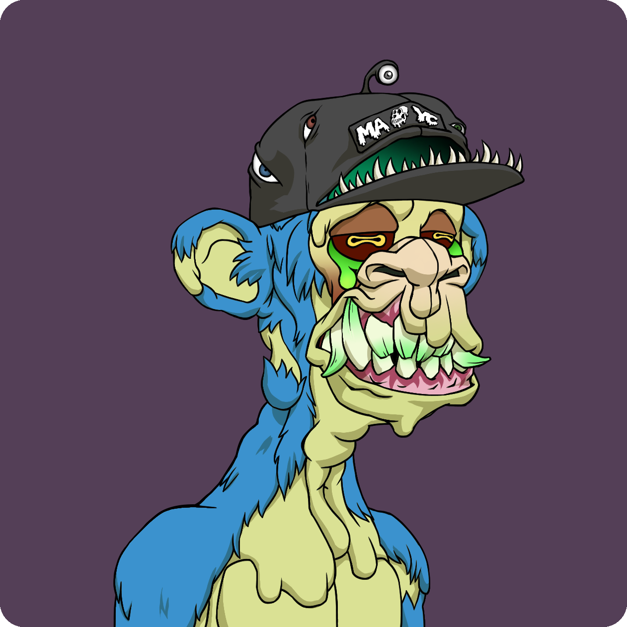 Yuga Labs - Mutant Ape Yacht Club - NFT # 1365