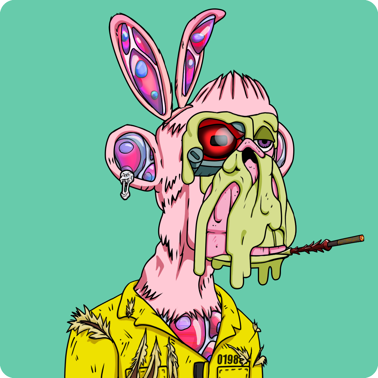 Yuga Labs - Mutant Ape Yacht Club - NFT # 15314